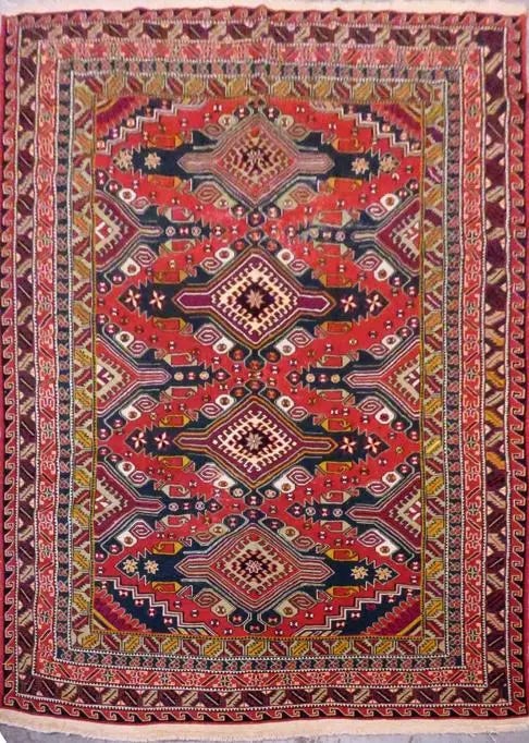 One Of The Kind Turkish Hand-Knotted Rug 8'7" x 6'2": ABC Rugs Kilims Collection Turkish Hand-Knotted 100% Natural Wool Antique Rug 8'7'' X 6'2'' (Abcr8333) (Red, Black) Turkish rugs are among the rugs with the most diversity, both with respect to the ty
