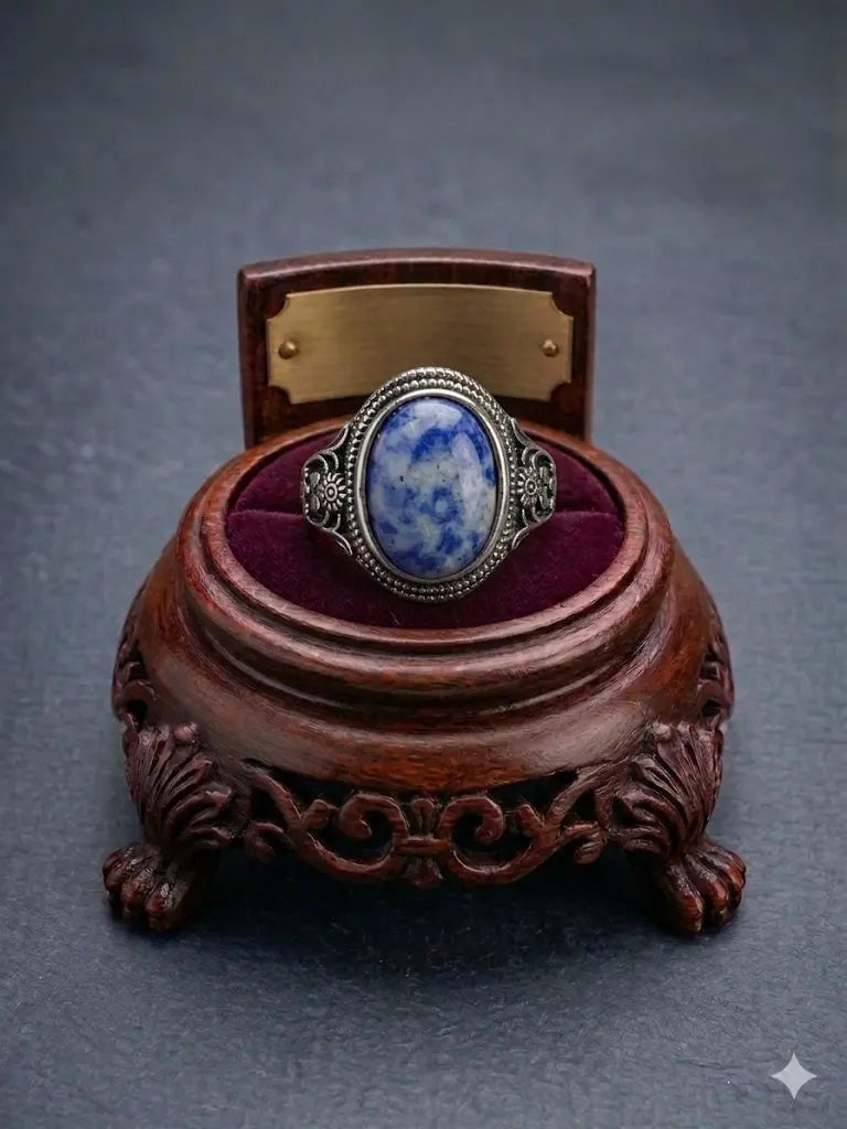 Handmade Stone Gemstone Rings With Copper & Silver, Stone Size 10*14mm, Vin-New-Rin50: Our gemstones are organic, natural stones suitable for investment, collectors, and fine jewelry, each accompanied by an authentic certification. Our 925 silver pieces are rhodium-plated and finished w