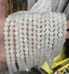 Gemstone Loose Beads Necklace - white jade - NO.70: Natural Gemstone Loose Beads Necklace - white jade - NO.70 We can arrange GIA certification and verification for vintage jewelry, diamonds, and gemstones. The cost of GIA certification ranges from $35