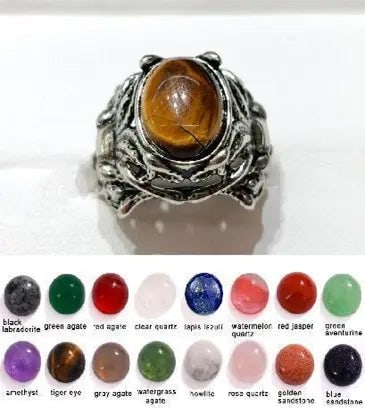 Handmade Stone Gemstone Rings with Copper & Silver, Stone Size 10*12mm, Vin-Rin55: Natural Gemstone Beads Necklace - Handmade Natural Stone Jewelry,Rose Quartz, Size 6mm/50cm, NO.1 We can arrange GIA certification and verification for vintage jewelry, diamonds, and gemstones. The co