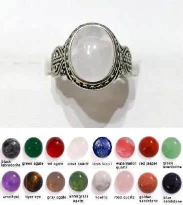 Handmade Stone Gemstone Rings with Copper & Silver, Stone Size 10*12mm, Vin-Rin02: Natural Gemstone Beads Necklace - Handmade Natural Stone Jewelry,Rose Quartz, Size 6mm/50cm, NO.1 We can arrange GIA certification and verification for vintage jewelry, diamonds, and gemstones. The co