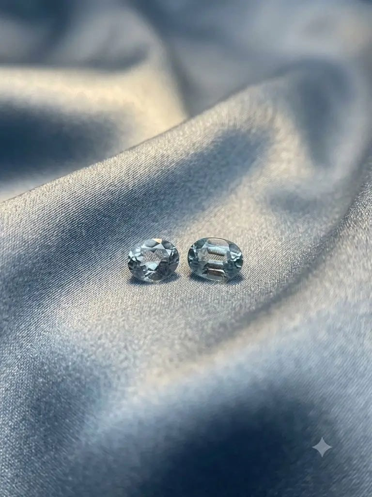 Exceptional Quality Aquamarine, Oval Shaped, lite Blue Colored, Weight 0.36Ct.,Dimensions 5x3mm.: ABC Rugs, Kilims & Jewelry offers internationally certified and verified pieces, with documentation provided by trusted gemological institutions, manufacturers, and industry professionals. At ABC 