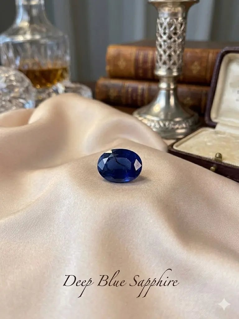 Exceptional Quality Sapphire, Oval/Mixed Shaped, Blue Semi-Transparent Colored, 3.0Ct.: ABC Rugs, Kilims & Jewelry offers internationally certified and verified pieces, with documentation provided by trusted gemological institutions, manufacturers, and industry professionals. At ABC 