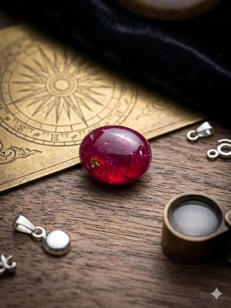 Exceptional Quality Ruby Manik, Oval/Mixed Shaped, Red Colored, 5.Ct. 3.98-4.00x1.762-1.770: ABC Rugs, Kilims & Jewelry offers internationally certified and verified pieces, with documentation provided by trusted gemological institutions, manufacturers, and industry professionals. At ABC