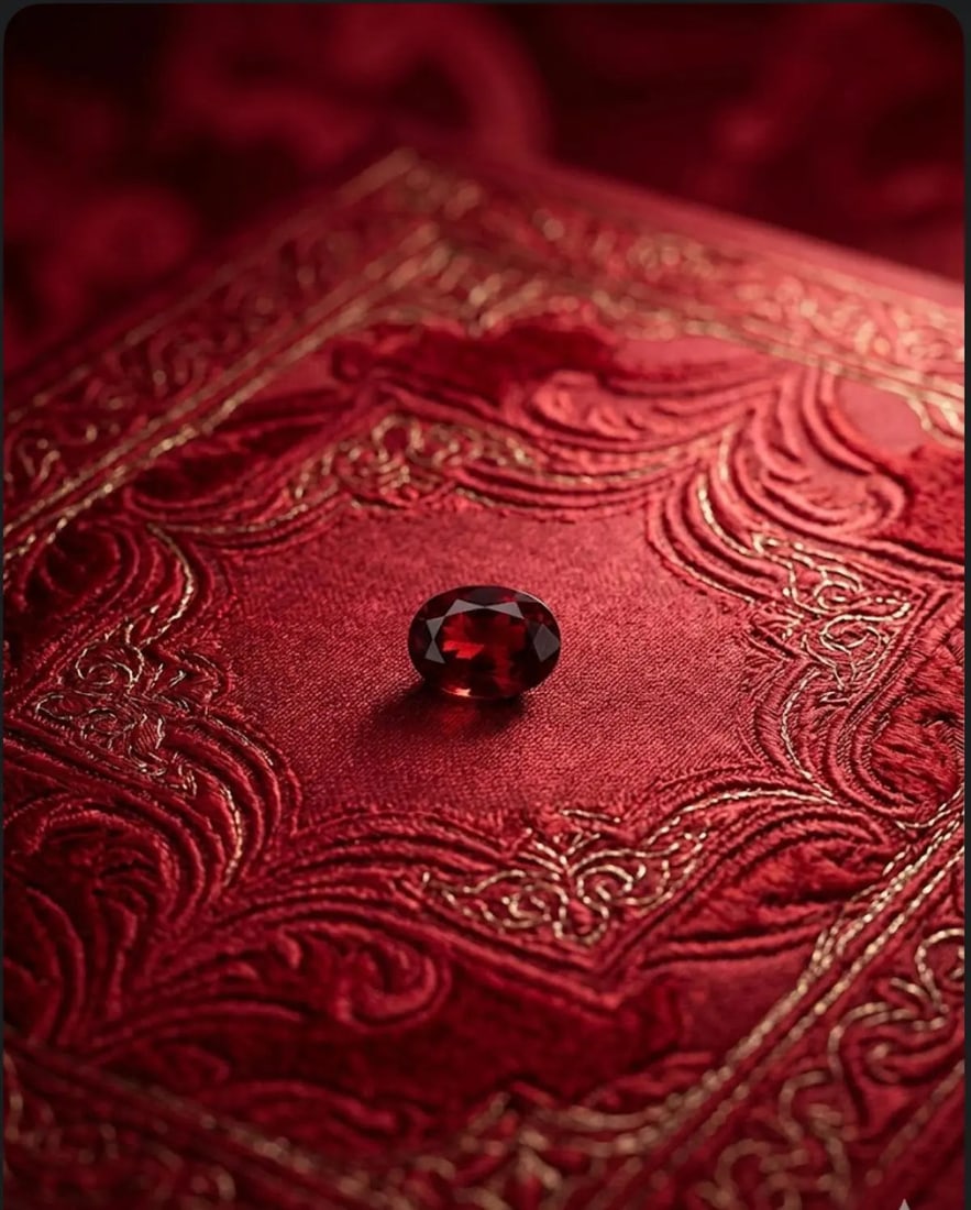 Exceptional Quality 1 Piece, GarnetDeep Red Color Oval Shaped Tanzania Gemstone Weight 0.69 Ct. Size: ABC Rugs, Kilims & Jewelry offers internationally certified and verified pieces, with documentation provided by trusted gemological institutions, manufacturers, and industry professionals. At ABC