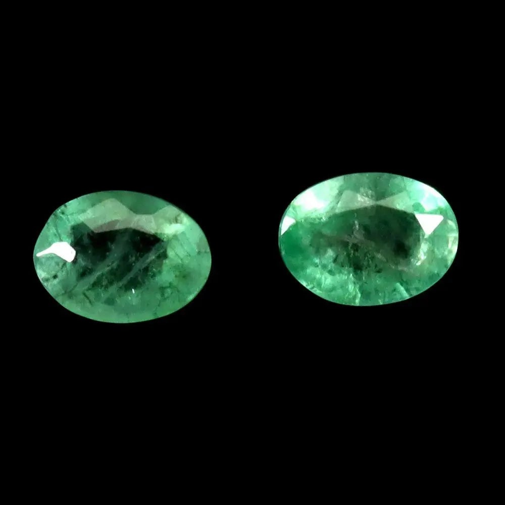 Exceptional Quality Pair 2pcs Oval Cut Unheated Green Emerald Brazil 1.65ct 7x5mm Gemstone, Gem194: ABC Rugs, Kilims & Jewelry offers internationally certified and verified pieces, with documentation provided by trusted gemological institutions, manufacturers, and industry professionals. At ABC 