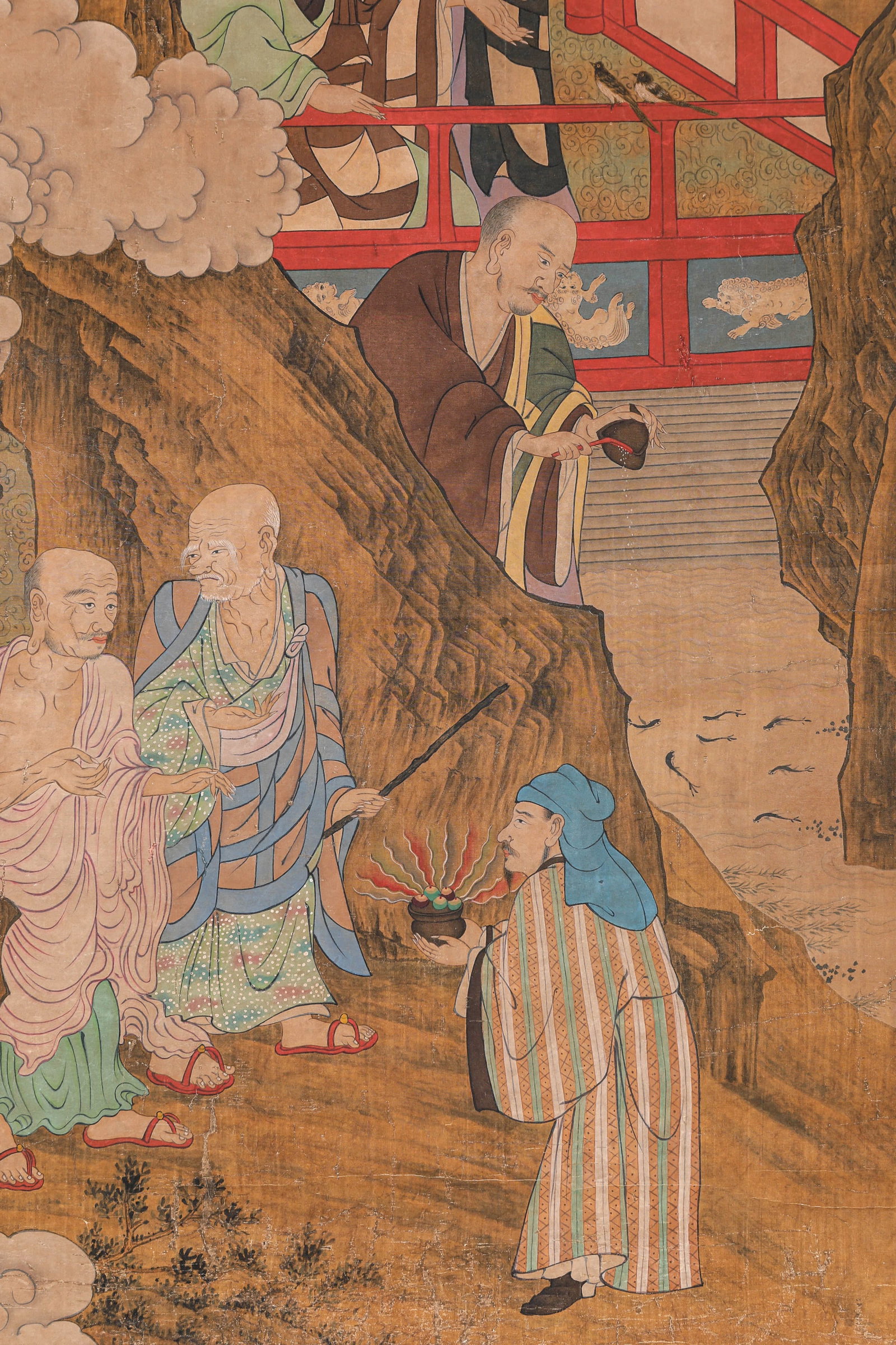 ANONYMOUS, ATTRIBUTED TO, OFFERING SCENE - 4
