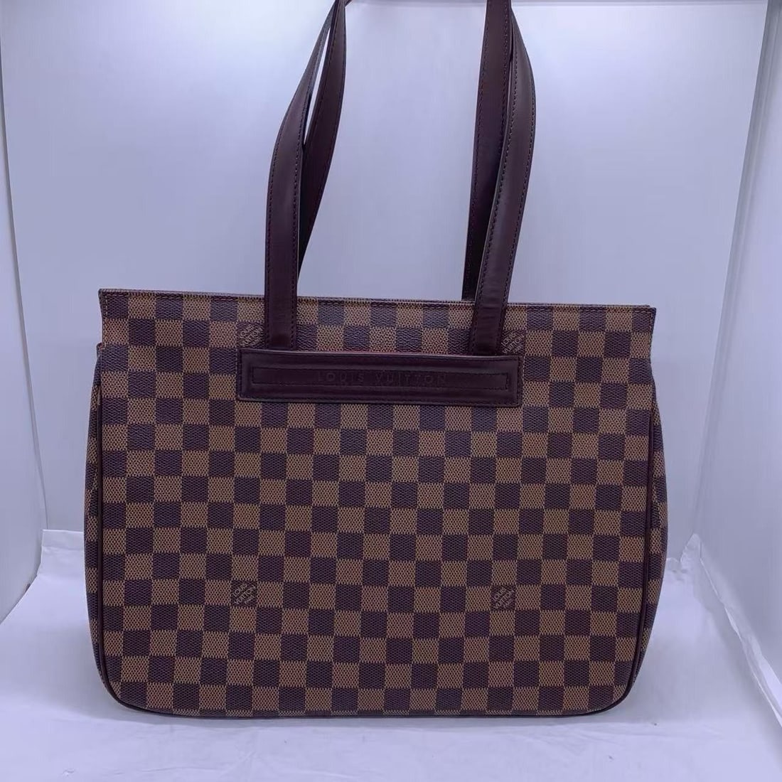 Louis Vuitton Damier Parioli Pm Tote Bag Women Brown Shoulder Bag (1 of 18)