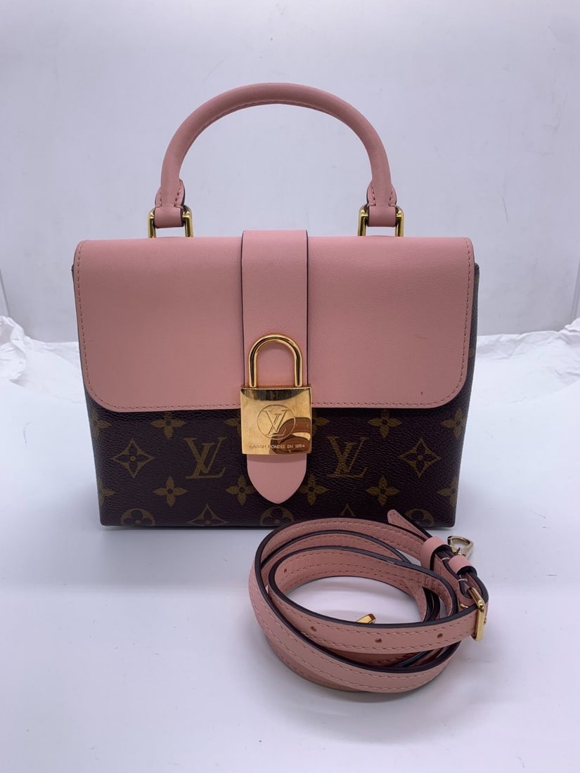 Louis Vuitton Locky BB Way Shoulder Bag M44080 Monogram Pink Origin France (1 of 20)