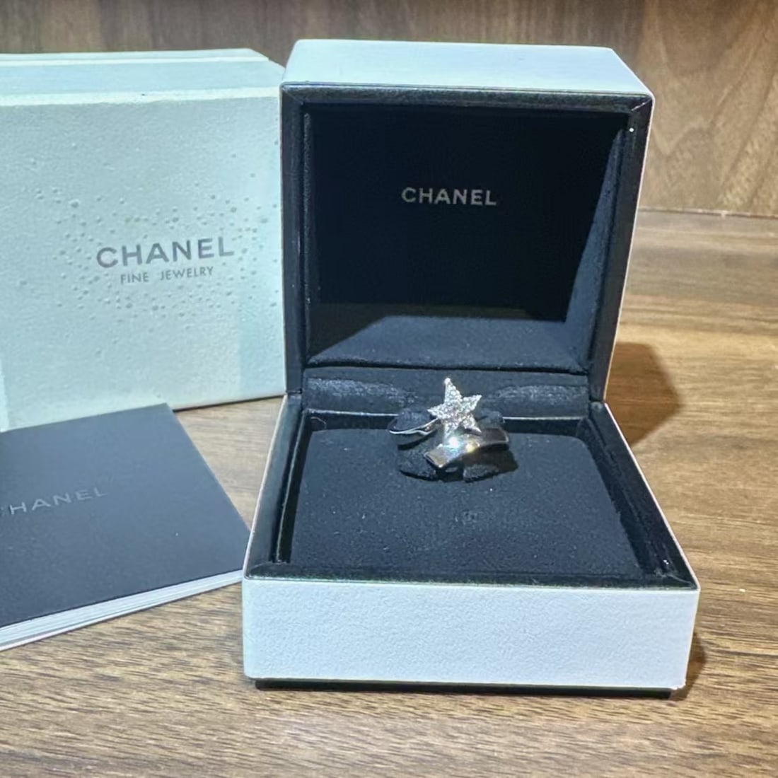 Chanel Comete Natural Diamond Ring Size 52 (1 of 9)