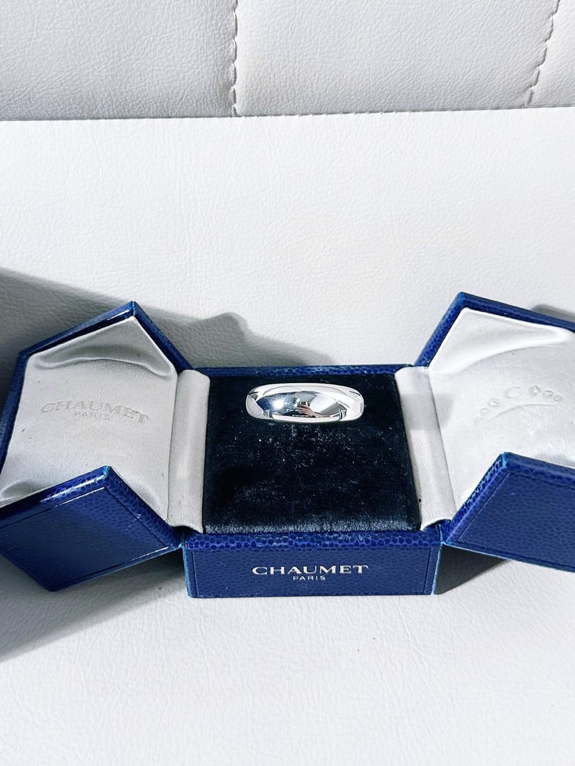 Chaumet Torsade de 18k White Gold Ring Size For 54~55 (1 of 5)