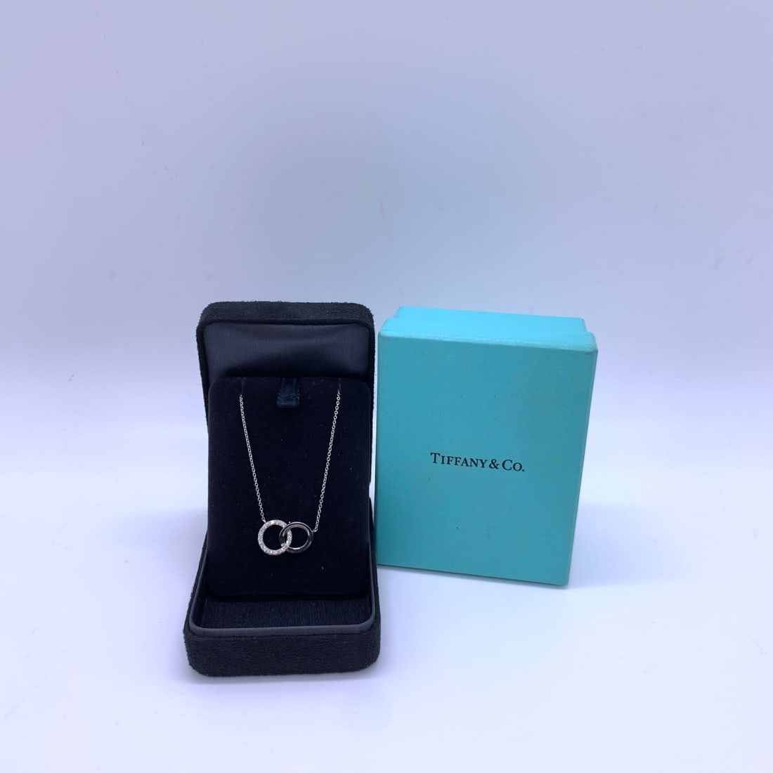 Tiffany & Co. CHARMA Diamond Pendant Necklace 18K White Gold: ConditionNormal wear and tear, surface scratchesAccessoriesBoxWeight3gDesignerTiffanyExterior Material18K Gold