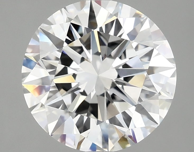 RB 2.5 E VVS2 EX EX EX IGI Certificate Laboratory Grown Diamond: this Round Brilliant laboratory-grown diamond has a carat weight of 2.50 carats and is classified with a Color Grade of E. The gemstone features a Clarity Grade of VVS 2 and an Excellent cut grade. It
