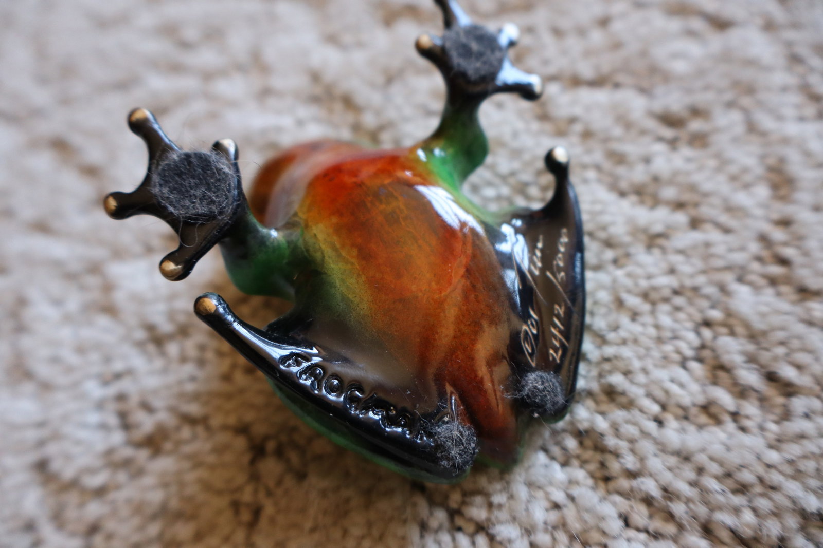 Lot of 2 '"Frog Man" sculptures by Tim Cotterill - 8