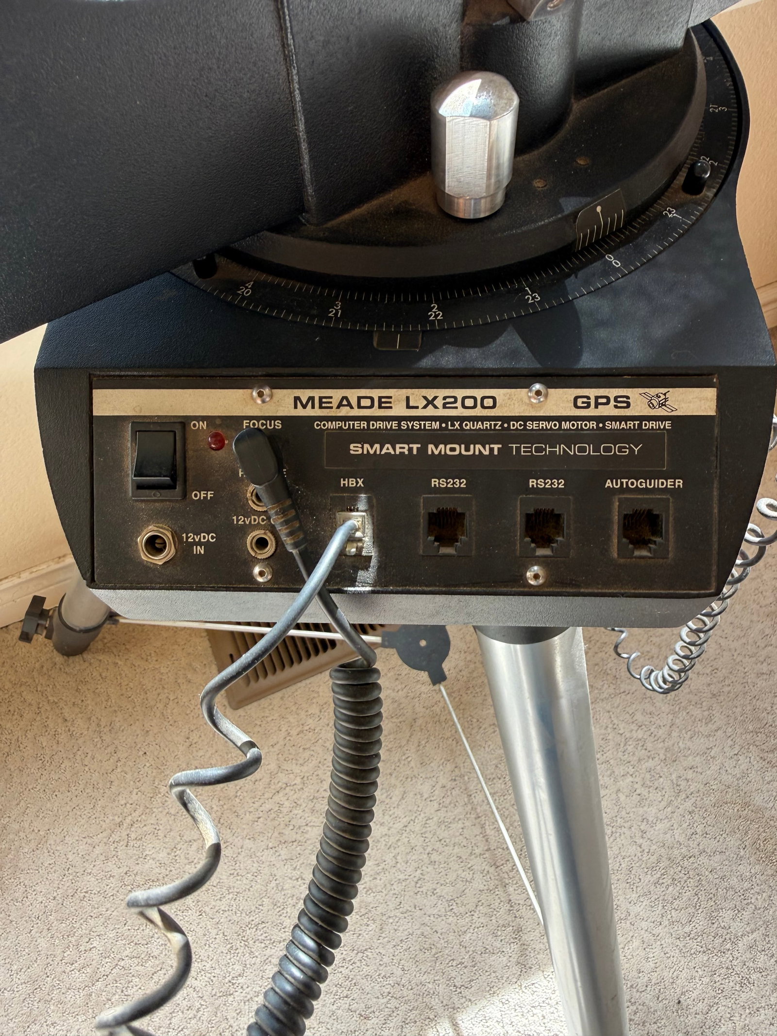 Meade LX200 GPS Telescope Computerized Go To Tripod Mount Astronomy Scope - 13