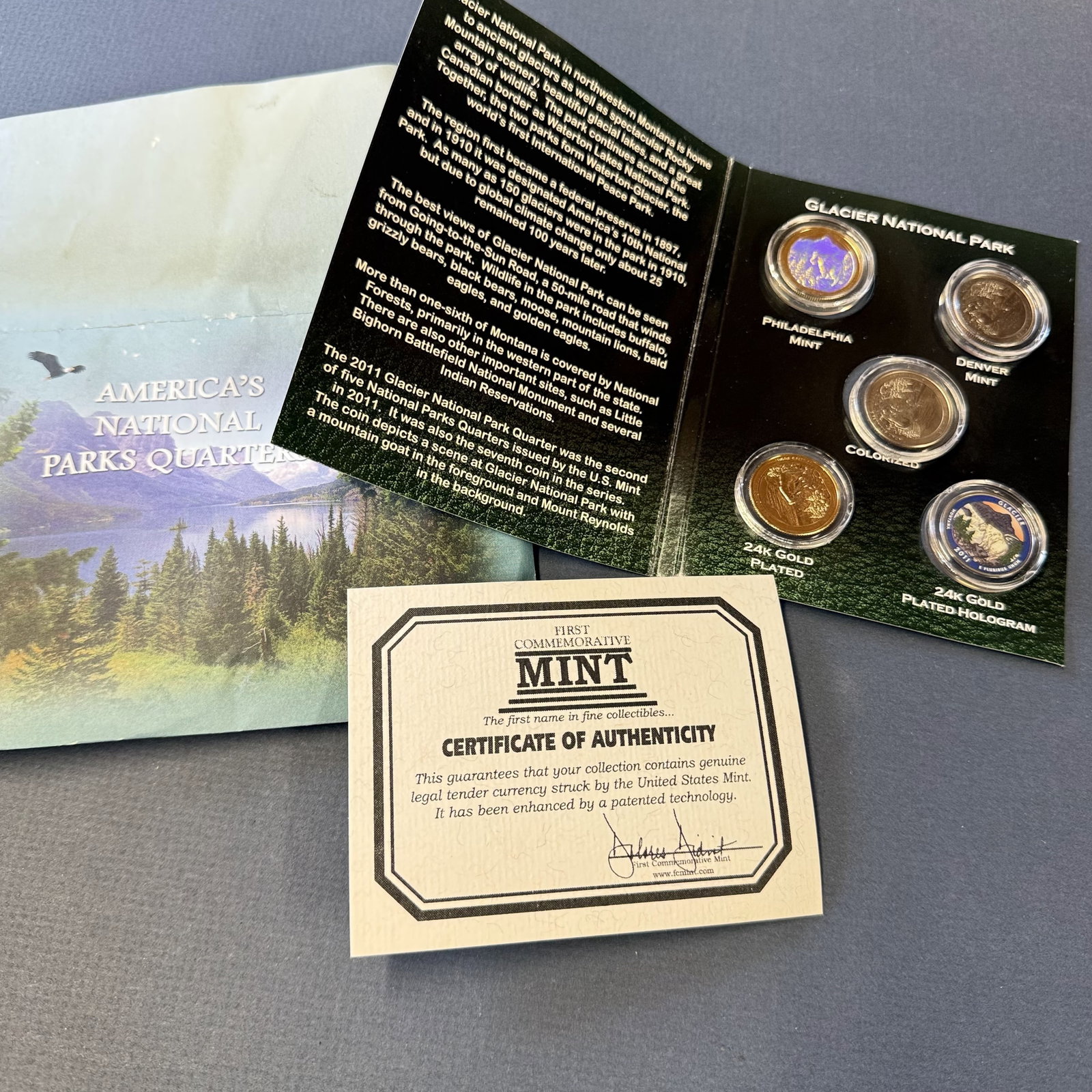 America's Parks Coin Set: Coin set