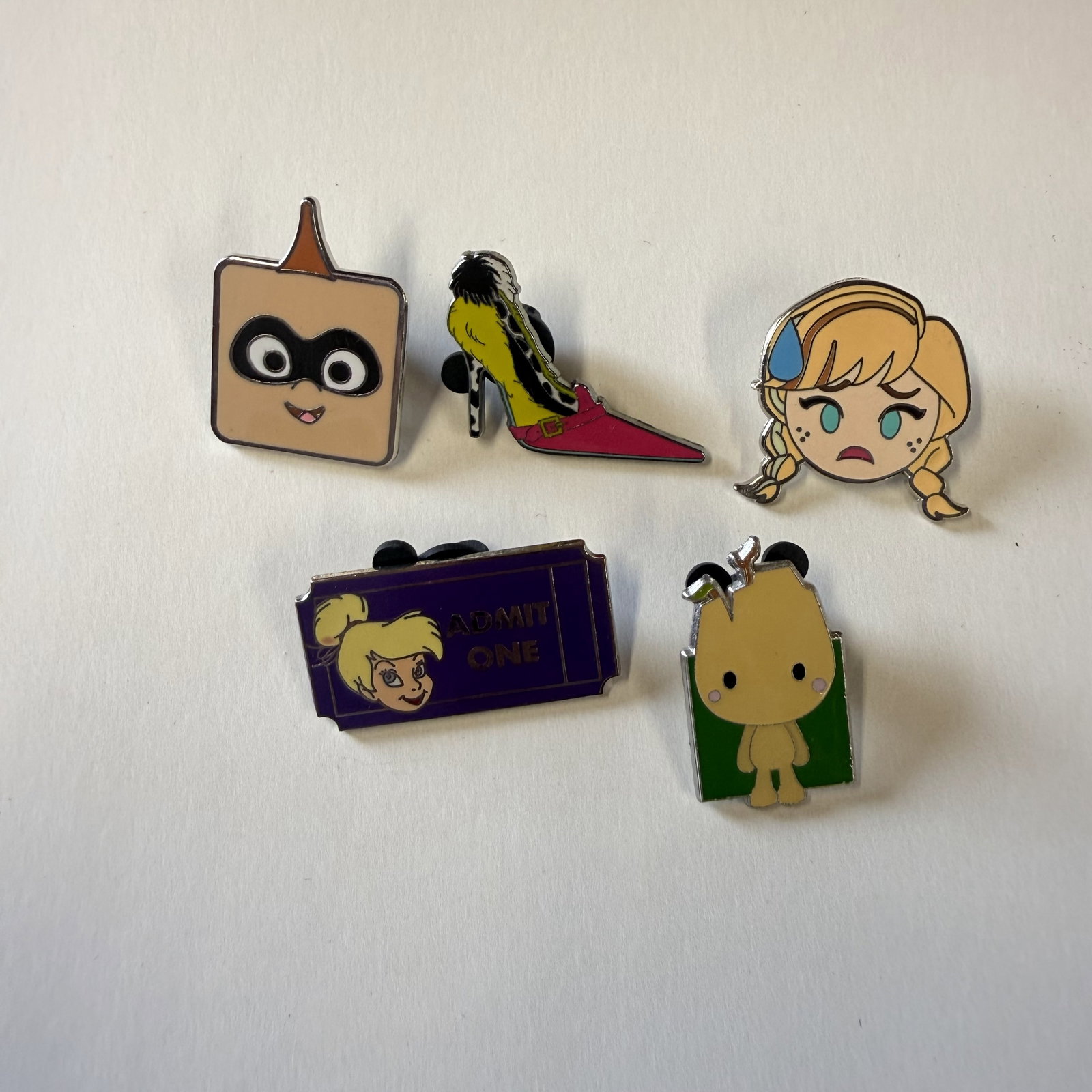 Disney Pin Lot: Tinkerbell Ticket and more (1 of 3)