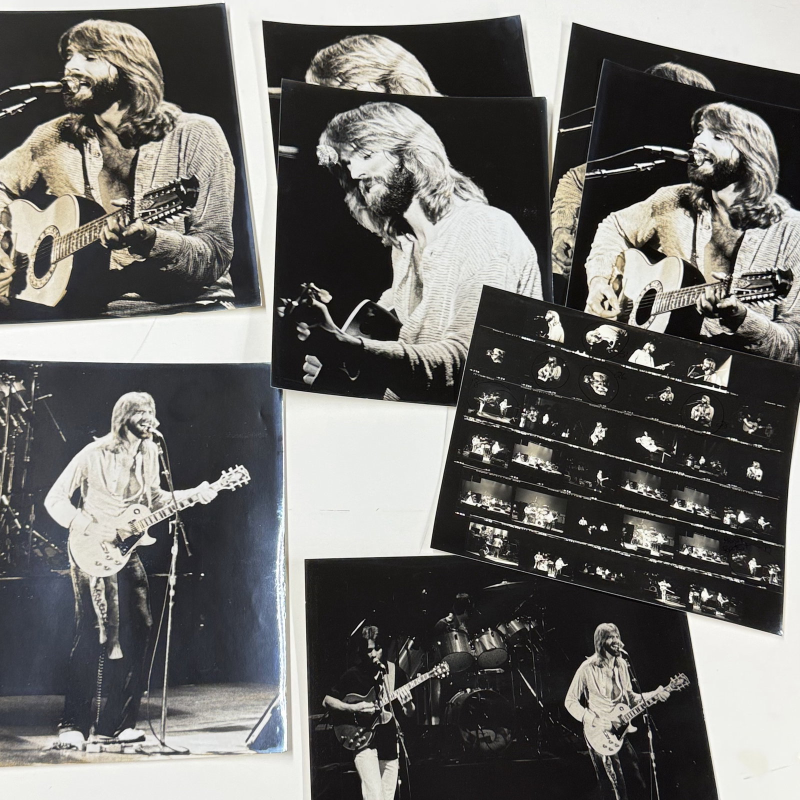 Vintage Rock Concert Photo Lot: Kenny Loggins and Messina (1 of 4)