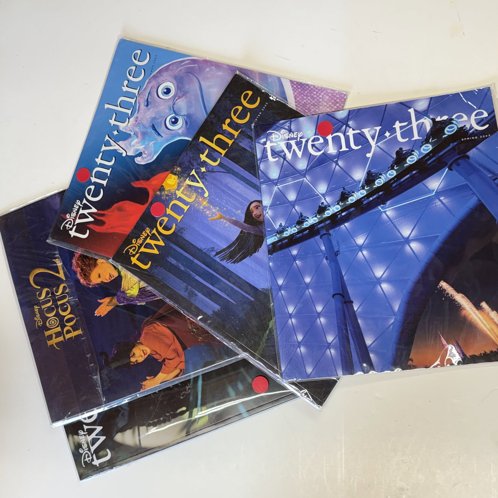 Disney D23 Fan Club Periodical Lot (1 of 4)