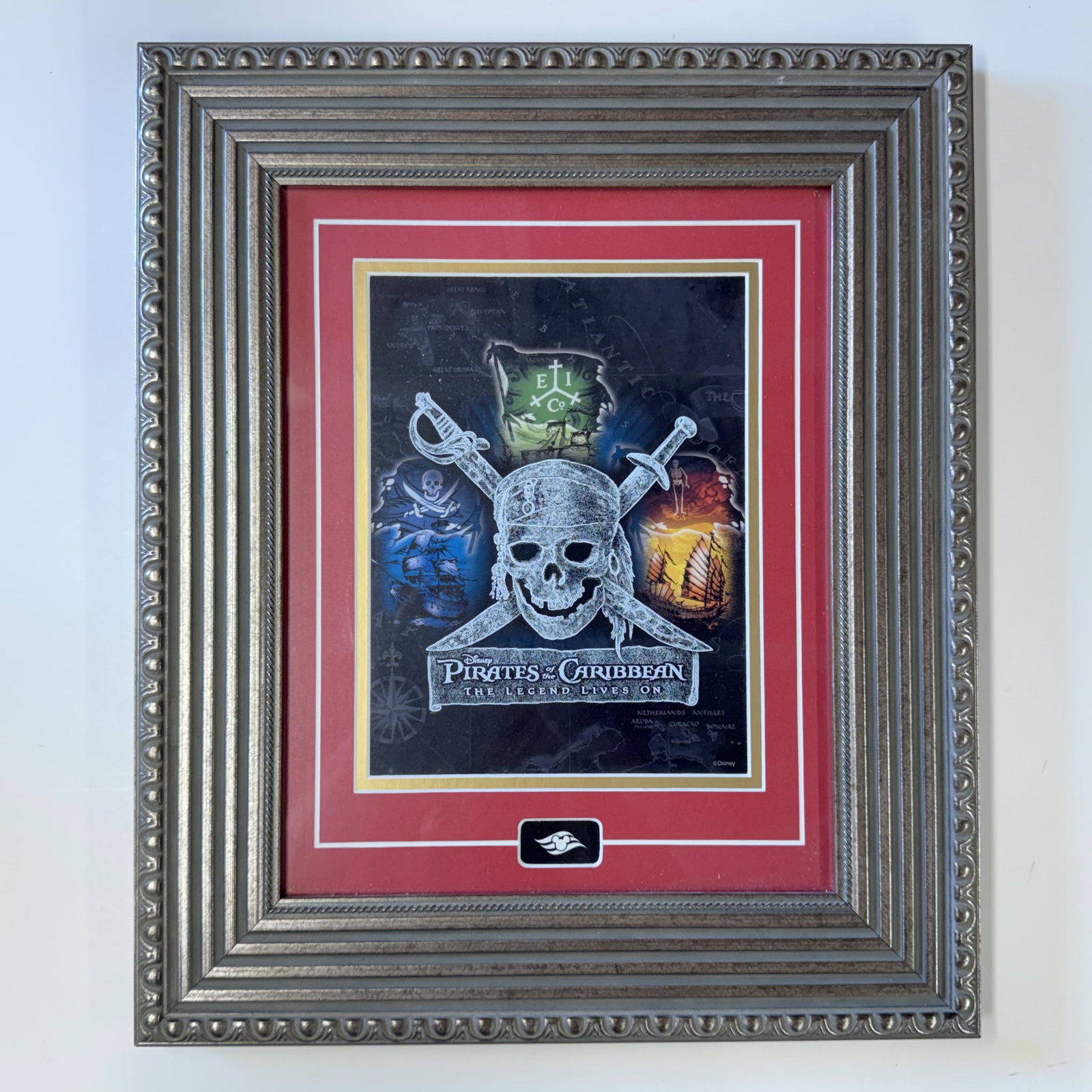 Disney Limited Edition Cruise Line Pirates of the Caribbean Art Print: Limited edition art print with a classic matte.