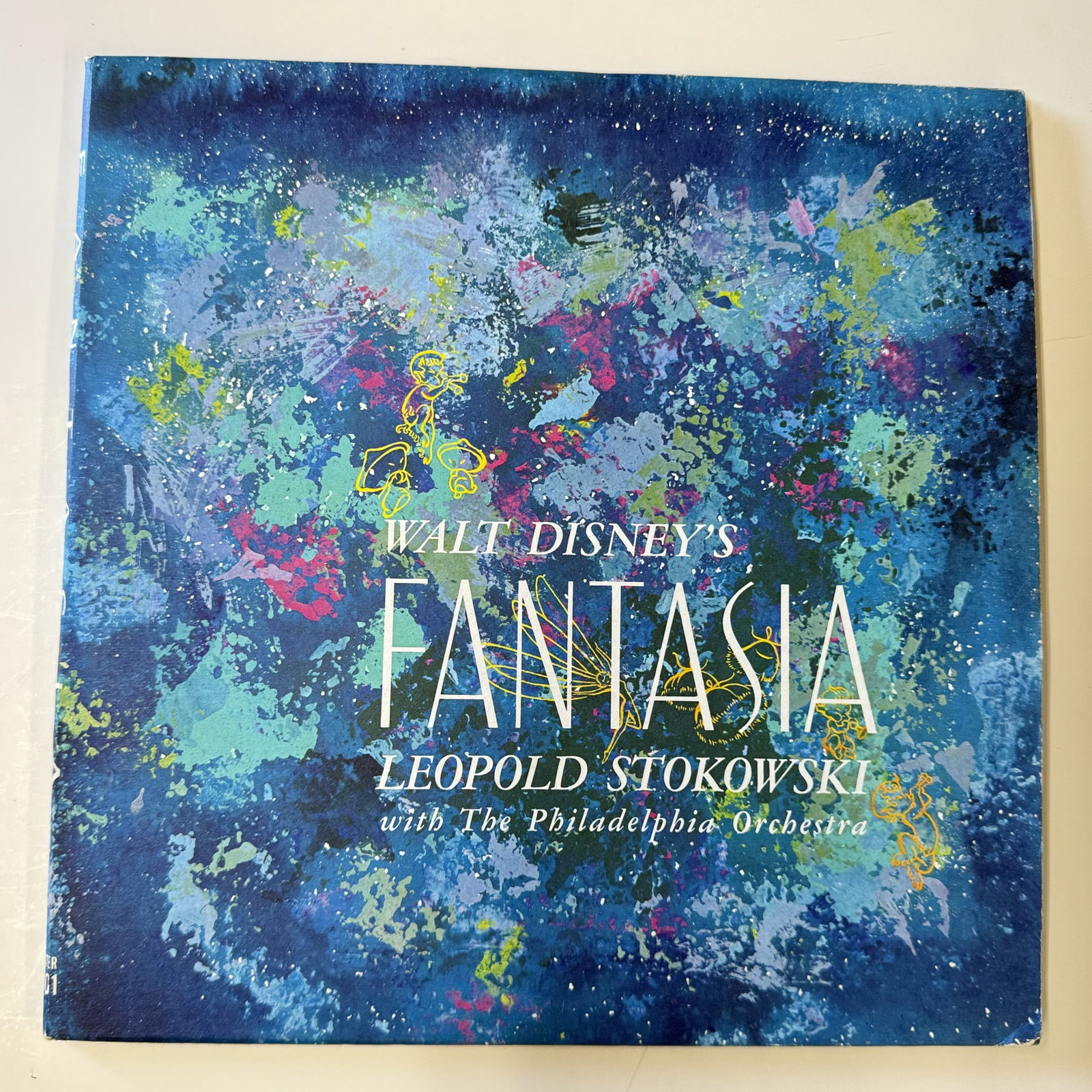 Vinyl Record: Disney Fantasia 101 Leopoldo Stokowski (1 of 9)