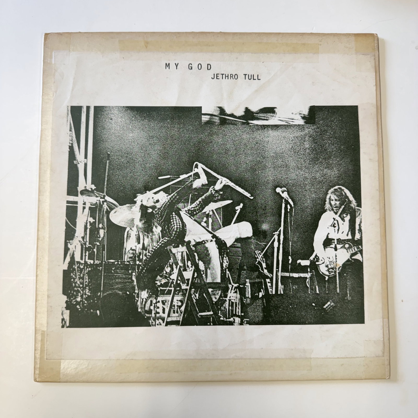 Vinyl Record: Jethro Tull My God: Classic band - Combined shipping: yes - Ships in a standard LP box with a plastic sleeve - Vinyl is cleaned for good measure - Shipping is done in-house.