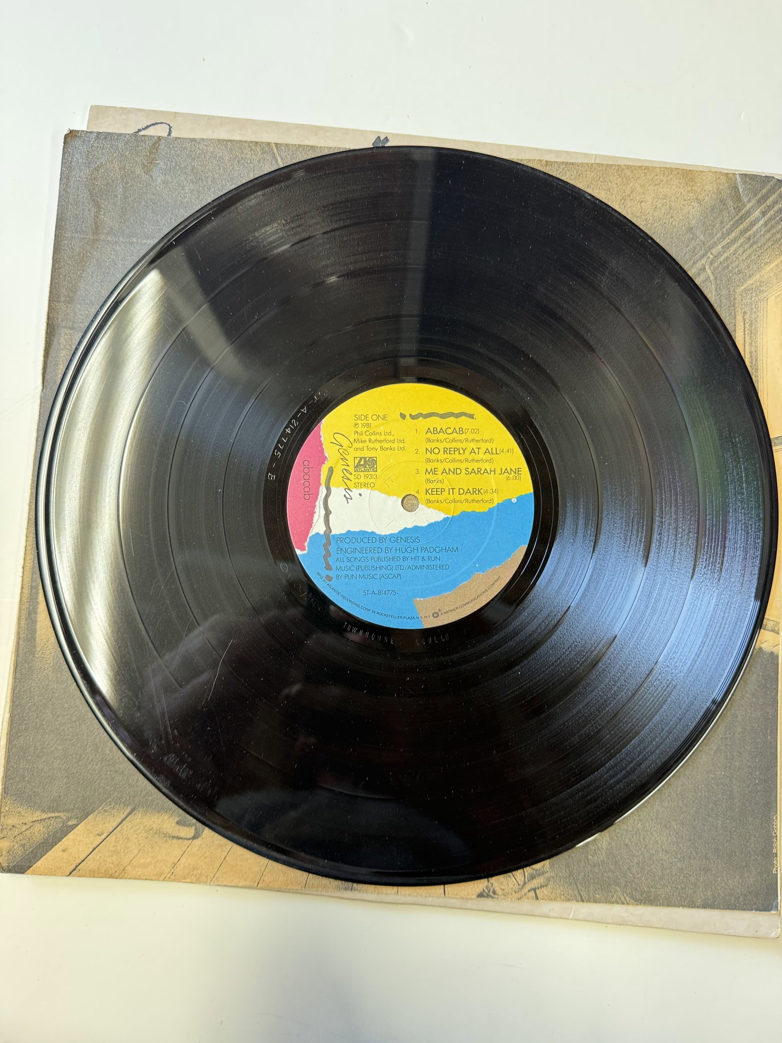 Vinyl Record: Genesis ABACAB - 3