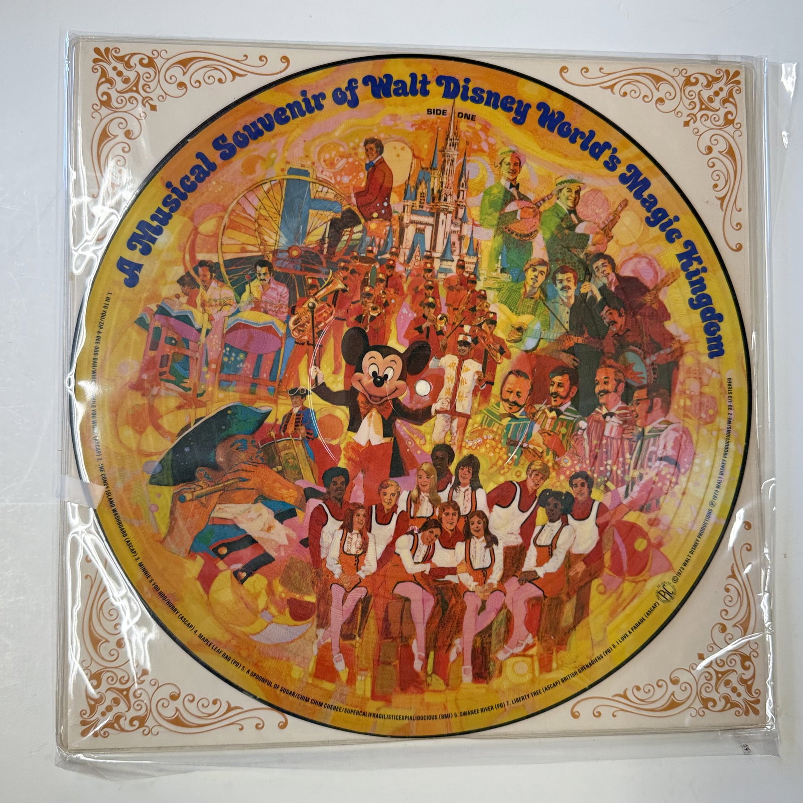 Vinyl Record: Disney World Picture-disc (1 of 3)