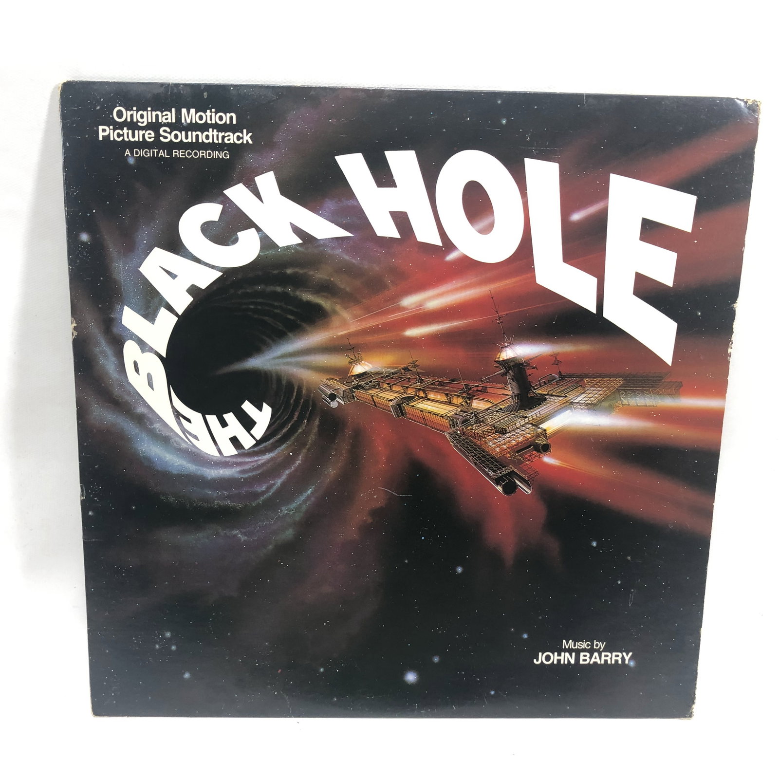 Vinyl Record The Black Hole Disney Soundtrack: Overall good - Vinyl: good - Cover: good - has been cleaned - Ships in a standard LP box with plastic sleeve - Combined shipping: y