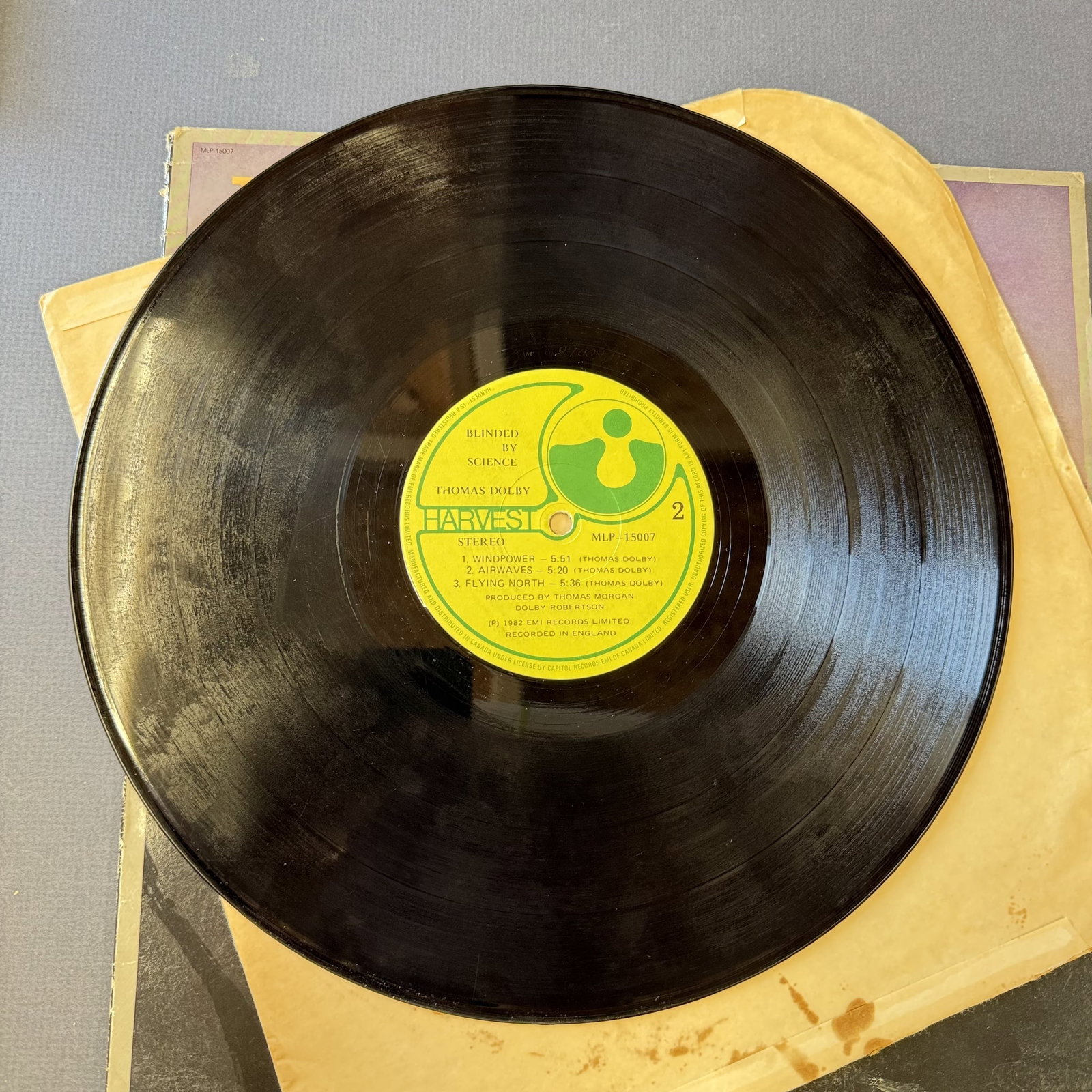 Vinyl Record Thomas Dolby Science... - 4
