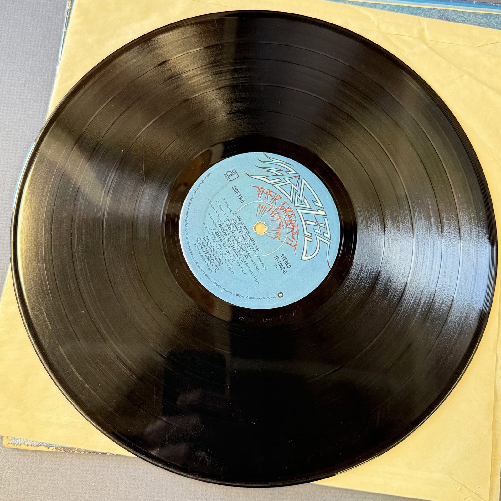 Vinyl Record Eagles Hits - 4