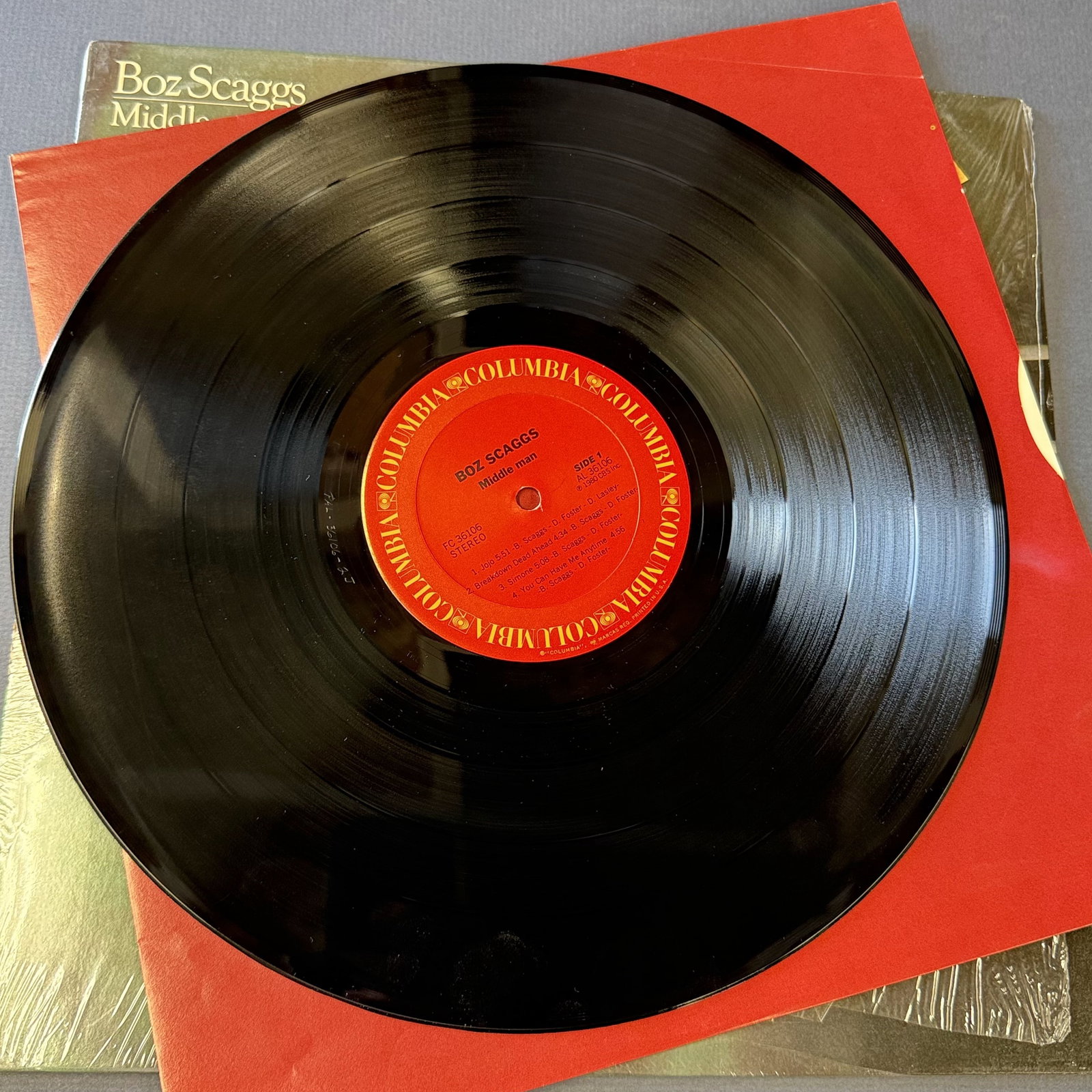 Vinyl Record Boz Scaggs - 4