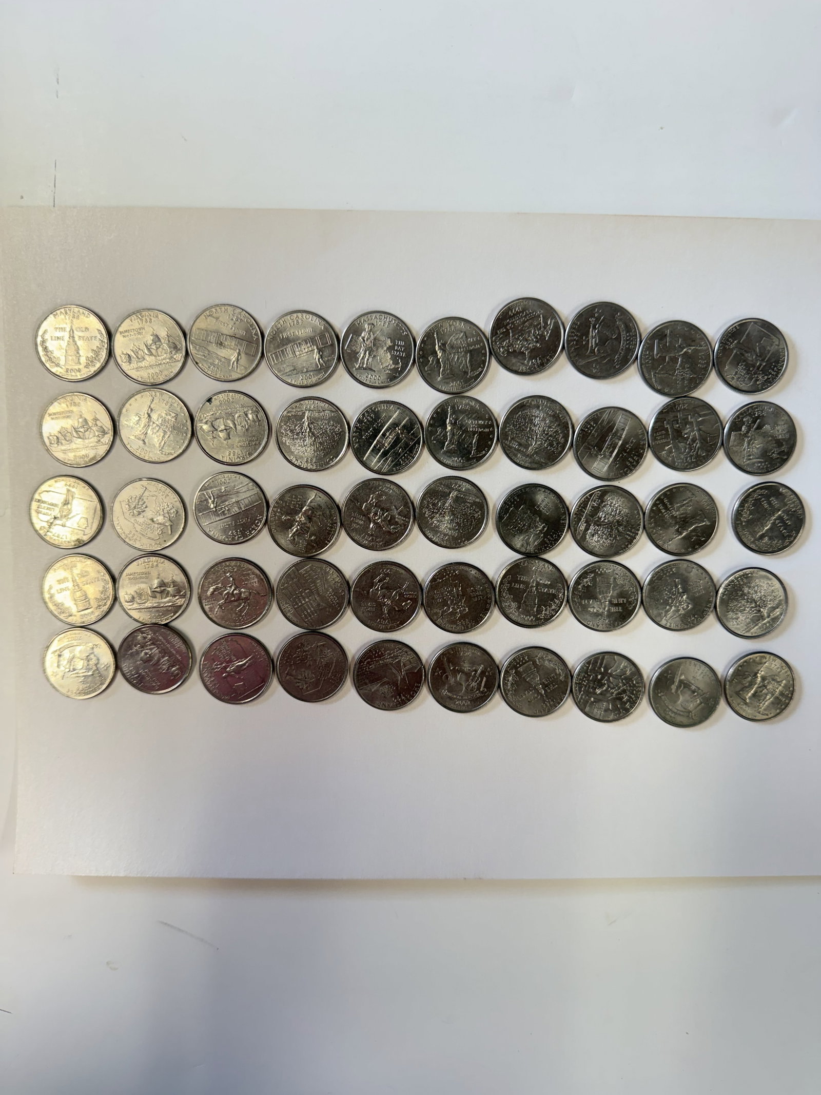 2000s State Quarter Coin Lot: Misc state quarts from the USA - Combined Shipping: yes