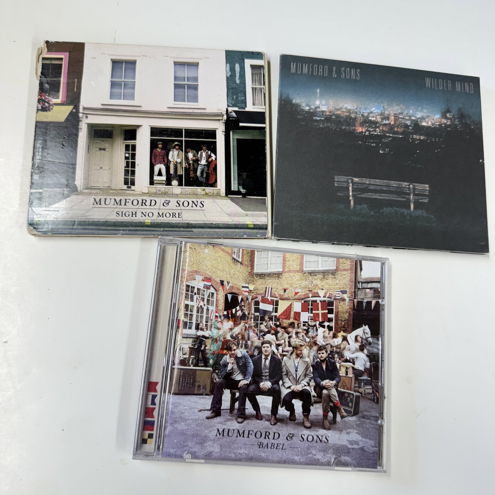 Music CD Lot: Mumford and Sons: Overall good - Combined shipping: y