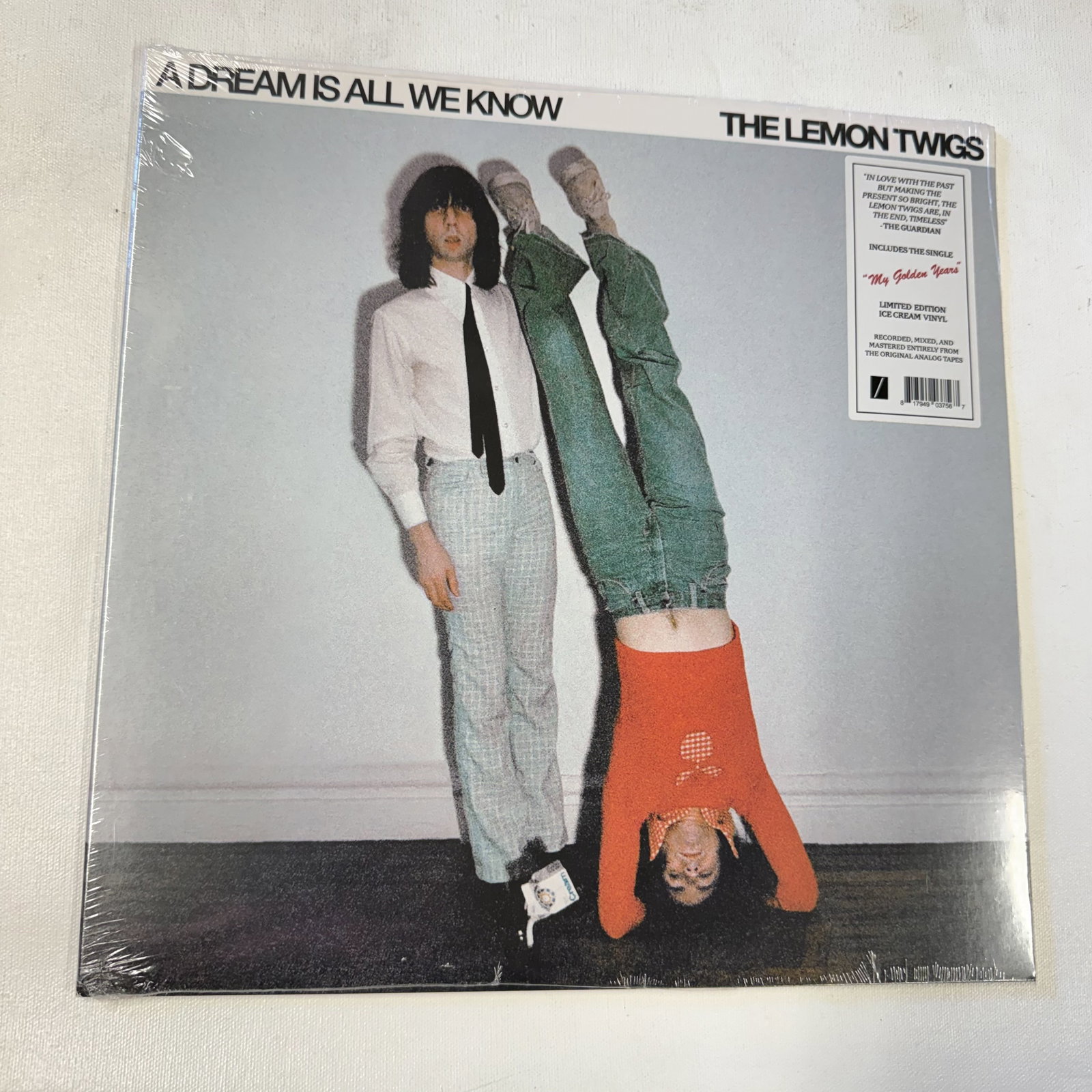 Sealed Indie Vinyl Record Lemon Twigs Dream...: Overall good - Vinyl: good - Cover: good - has been cleaned - Ships in a standard LP box with plastic sleeve - Combined shipping: y