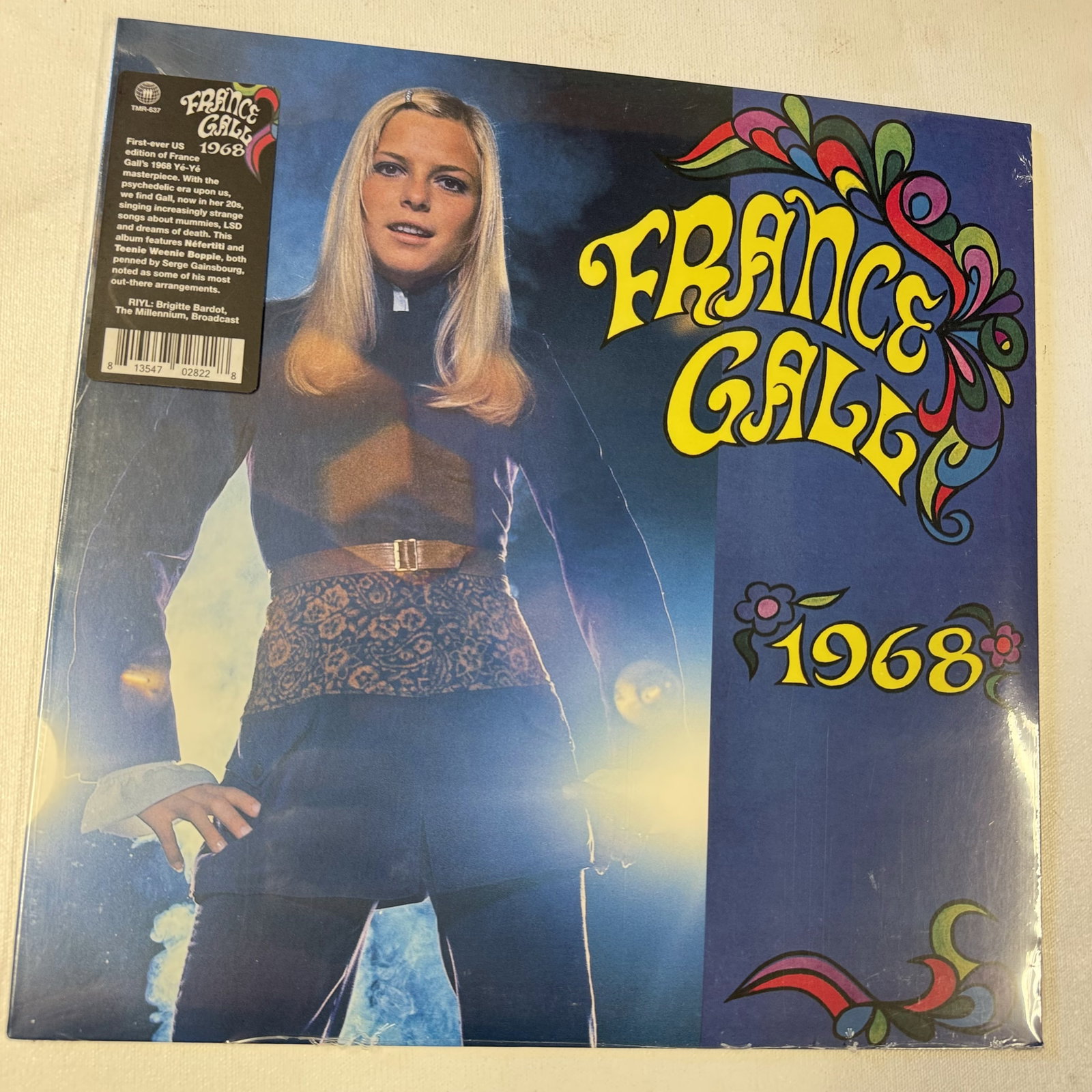 Sealed Indie Vinyl Record France Gall 1968: Overall good - Vinyl: good - Cover: good - has been cleaned - Ships in a standard LP box with plastic sleeve - Combined shipping: y