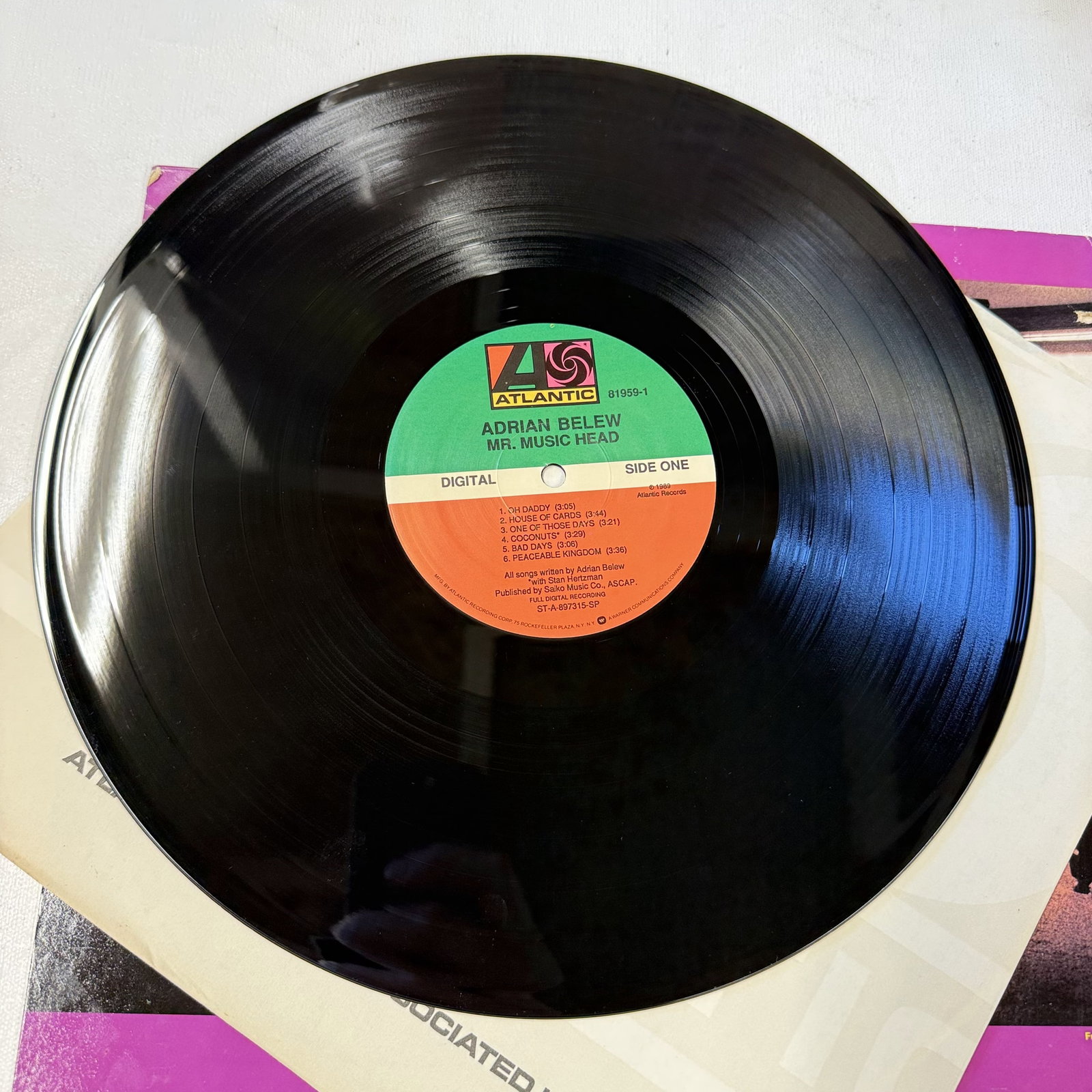Vinyl Record Adrian Belew - 4