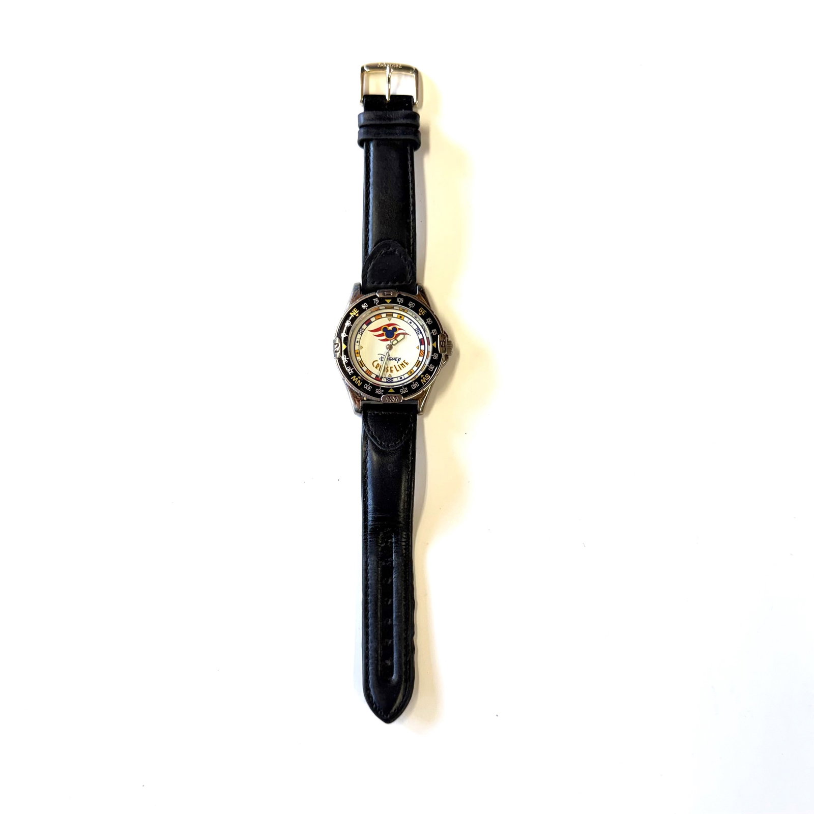 Disney Watch: Cruise Line: Overall fair - Item is not working - need battery - strap is worn - AS-IS - Combined shipping: yes
