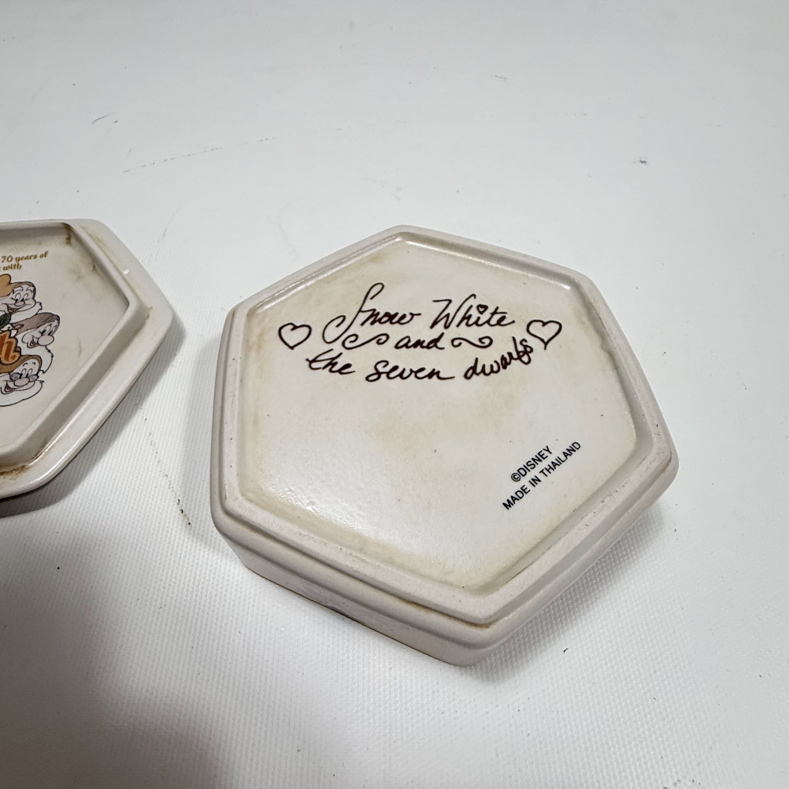 Disney Snow White Trinket Dish: comes in the original box