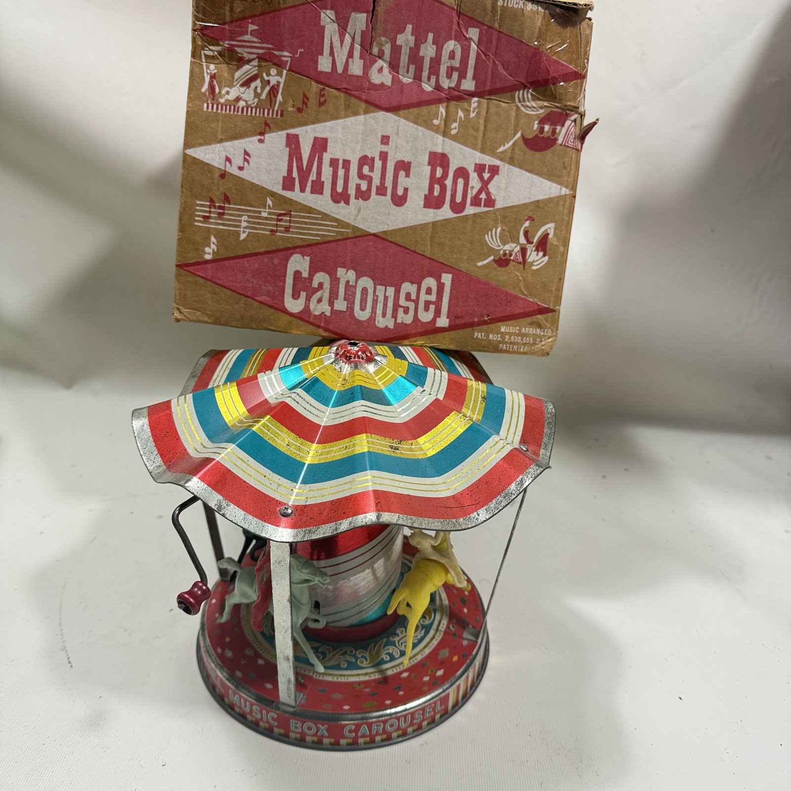 Vintage Mattel Carousel: Overall good - - Combined shipping: yes