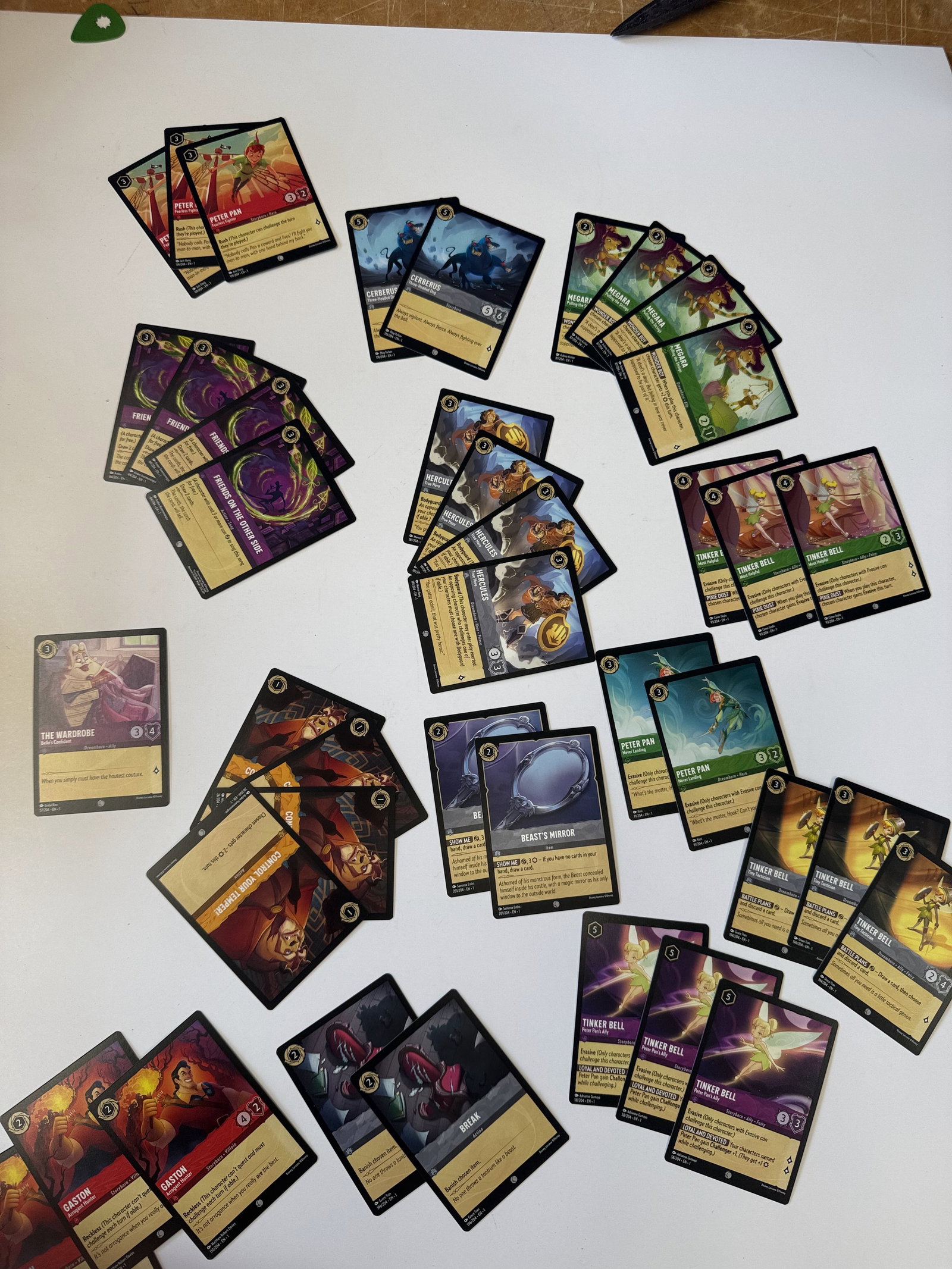 Disney Lorcana Trading Card Lot: Overall good - Combined shipping: yes
