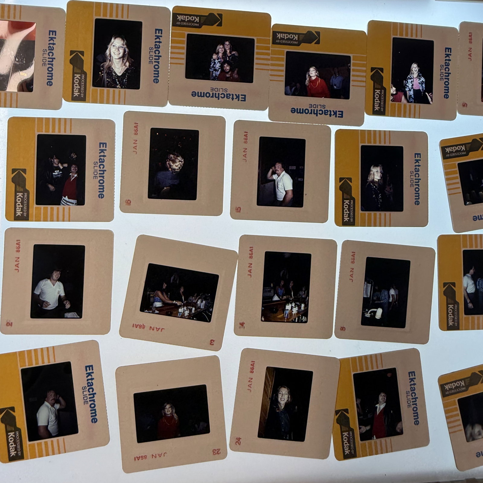 Vintage 80's Slide Lot: Button South Club Ft Lauderdale Scene: A blast from the past: Time period: 1980s : See other lots for more of this scene.