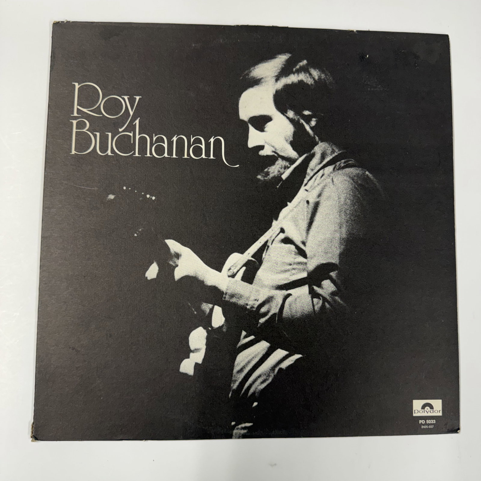 Vinyl Record: Roy Buchanan: Classic vintage Fender Telecaster guitar action. Cleaned - Ships in a LP box with plastic sleeve