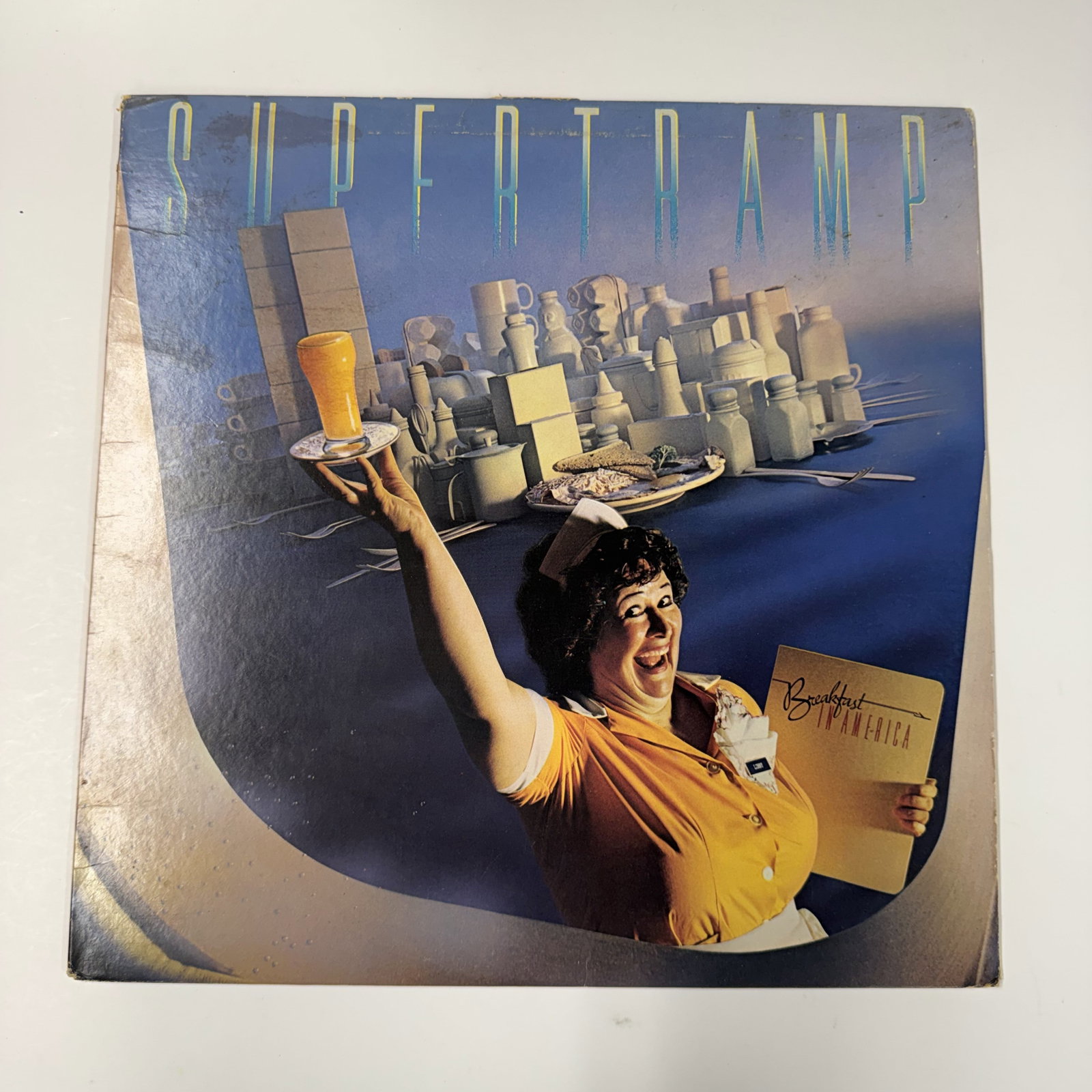 Classic Rock Vinyl Record: Supertramp Breakfast...: Classic rock from accross the pond. Cleaned - Ships in a LP box with plastic sleeve