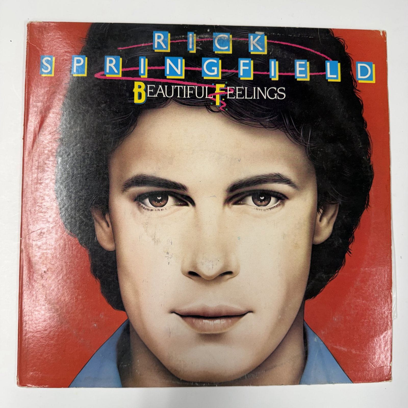 Vinyl Record: Rick Springfield: Classic rock a guy who played Noah Drake on GH. Cleaned - Ships in a LP box with plastic sleeve