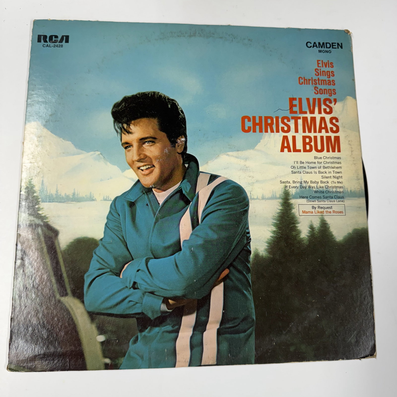 Vinyl Record: Elvis Christmas: Cleaned - Ships in a LP box with plastic sleeve - Combined shipping: yes (fill a box)
