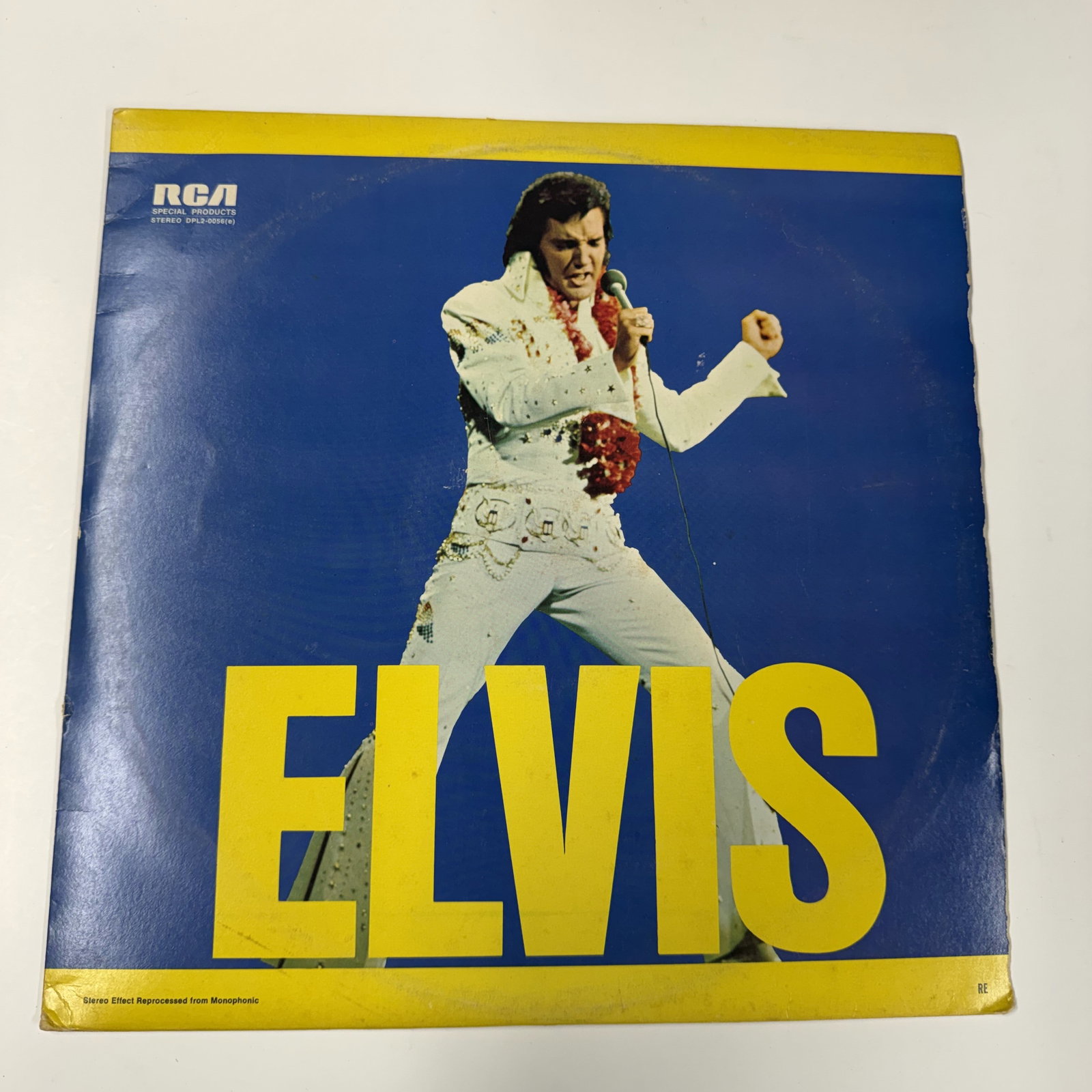 Vinyl Record: Elvis Double LP: Cleaned - Ships in a LP box with plastic sleeve - Combined shipping: yes (fill a box)