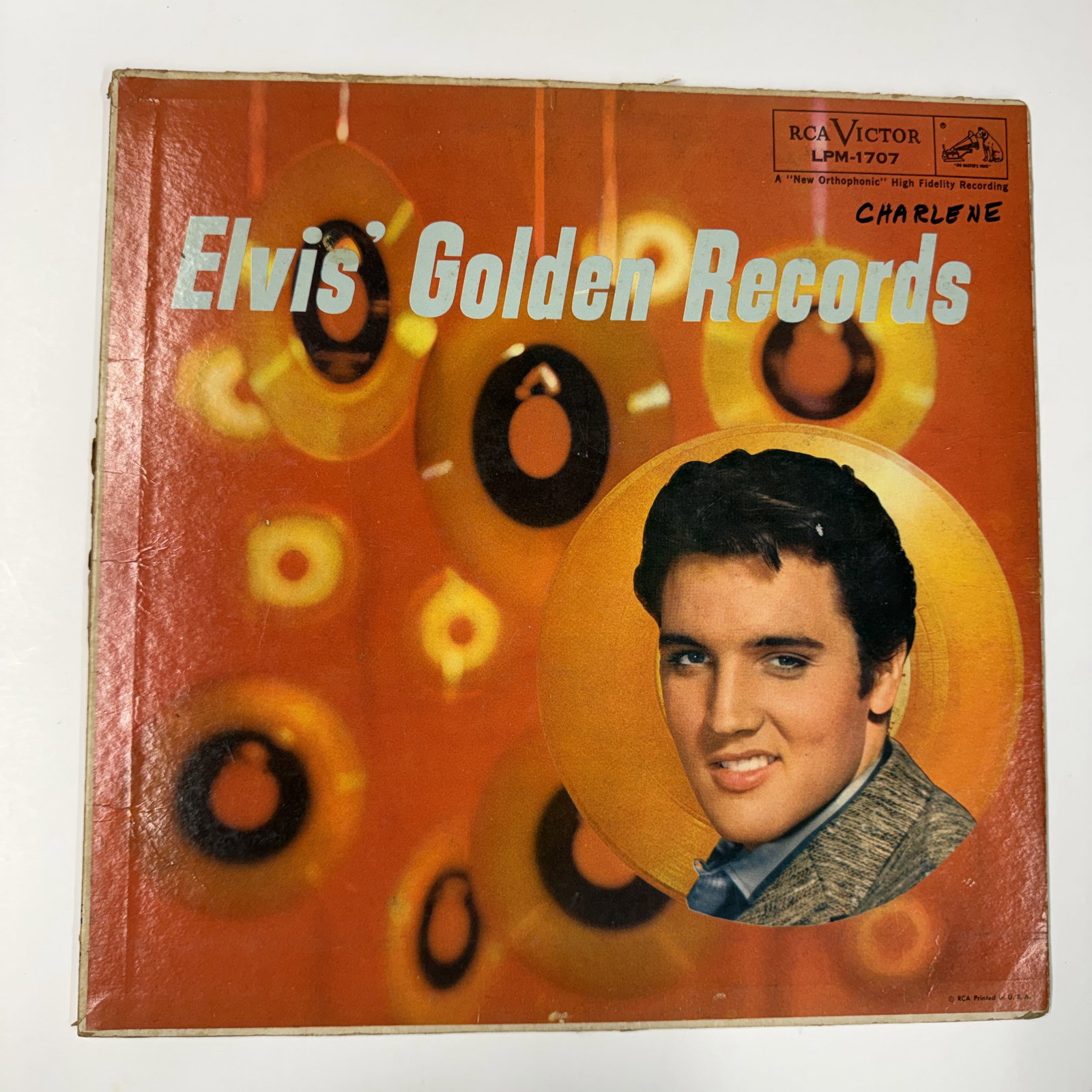 Vinyl Record: Elvis Golden Records: Cleaned - Ships in a LP box with plastic sleeve - Combined shipping: yes (fill a box)
