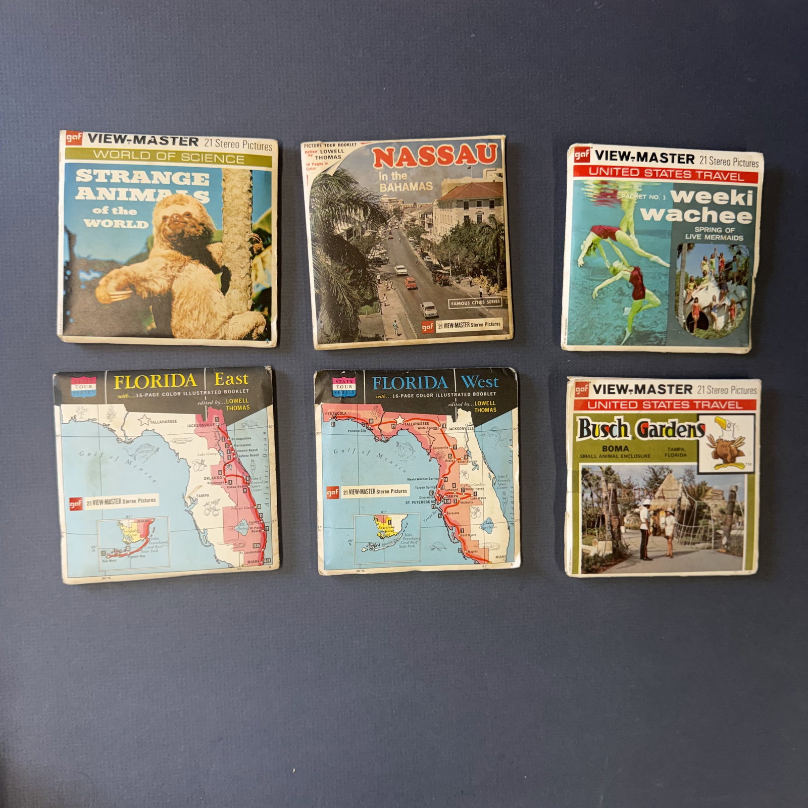 Vintage View Master Reels Places FL Travel (1 of 4)