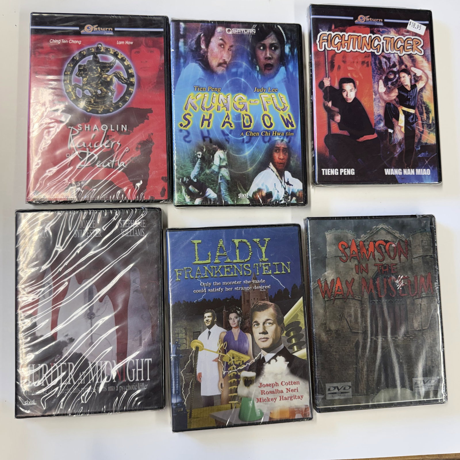 Sealed DVD Lot: Obscure B-Movies, Kung-Fu, Horror (1 of 8)